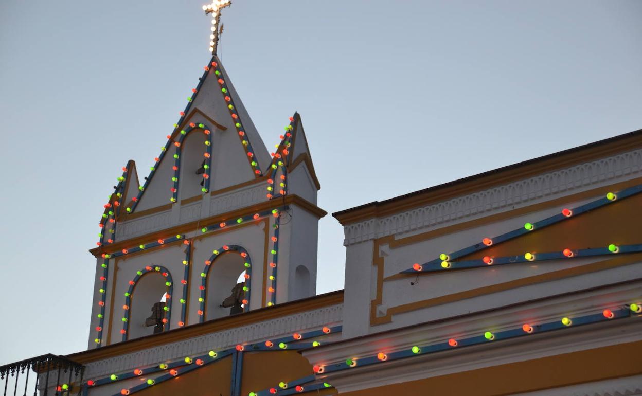 Espadaña del santuario de la Virgen 