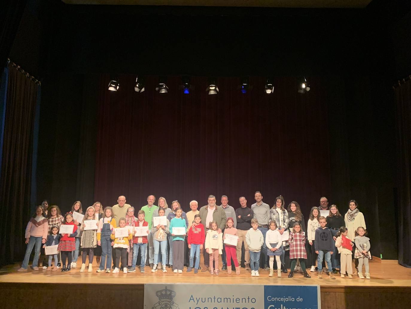 Entrega de premios de los concursos de Navidad