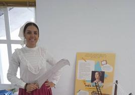 Una de las representantes de las mujers ilustres en el Juan Blanco