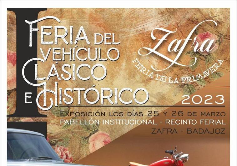 La Feria del Vehículo Clásico e Histórico se desarrollará los días 25 y 26 de marzo