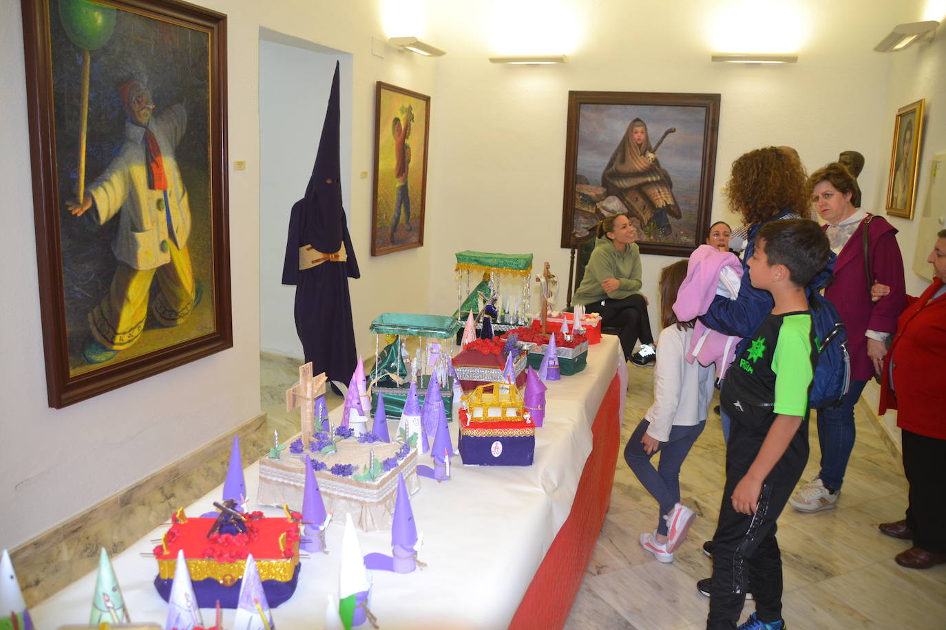La exposición se inauguró en la tarde de este lunes