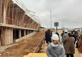 Centro de salud de Los Santos en obras