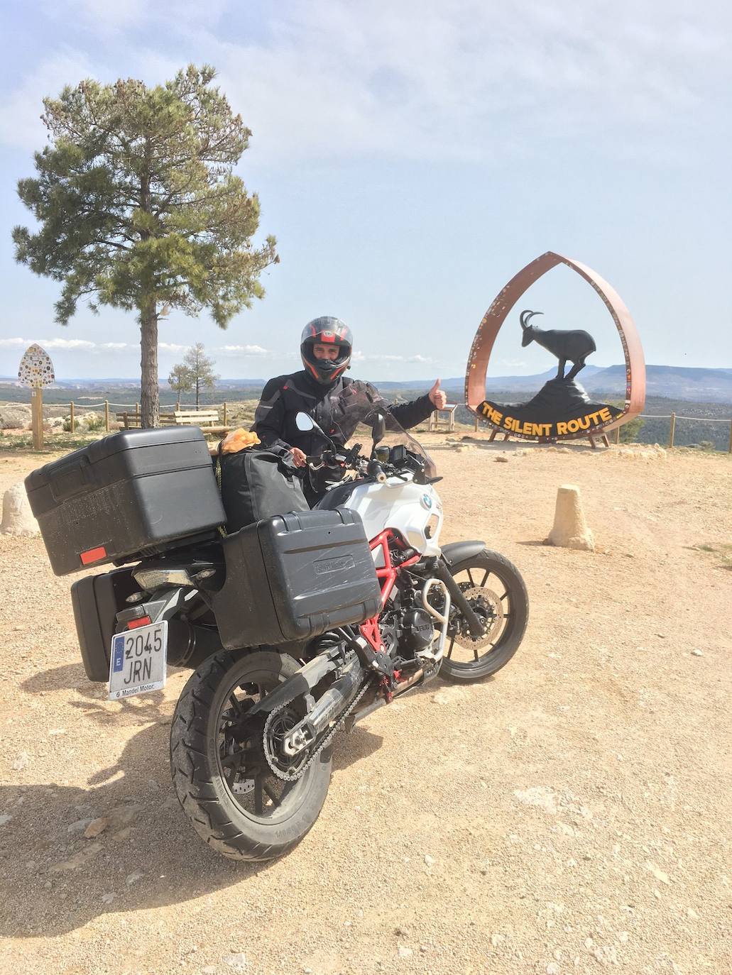 En una de las rutas