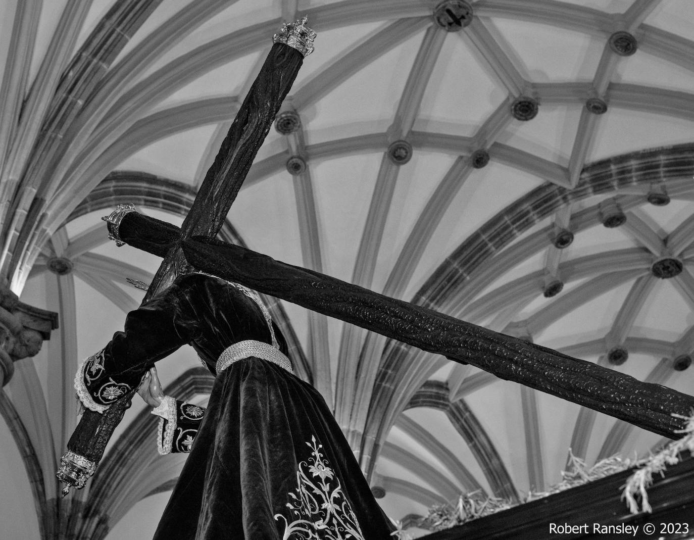 El Nazareno dispuesto para su salida