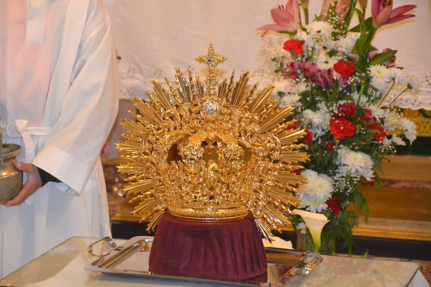 Detalle de la corona