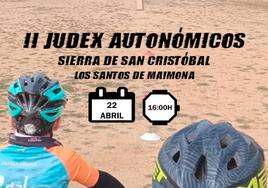Cartel de la prueba Judex BTT