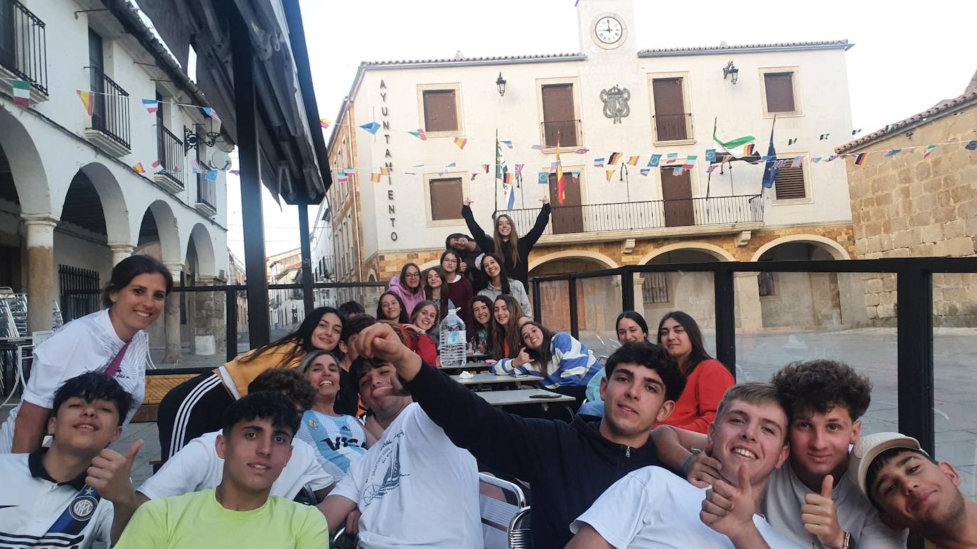 En la plaza de Cañaveral