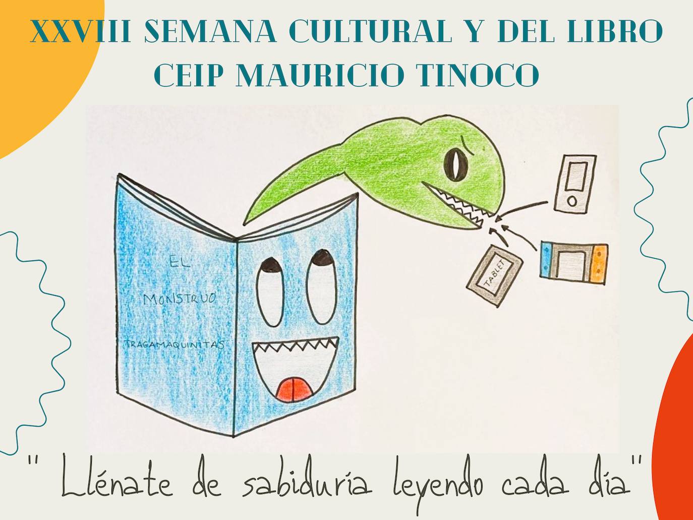 Cartel de la XXVII Semana Cultural y del Libro