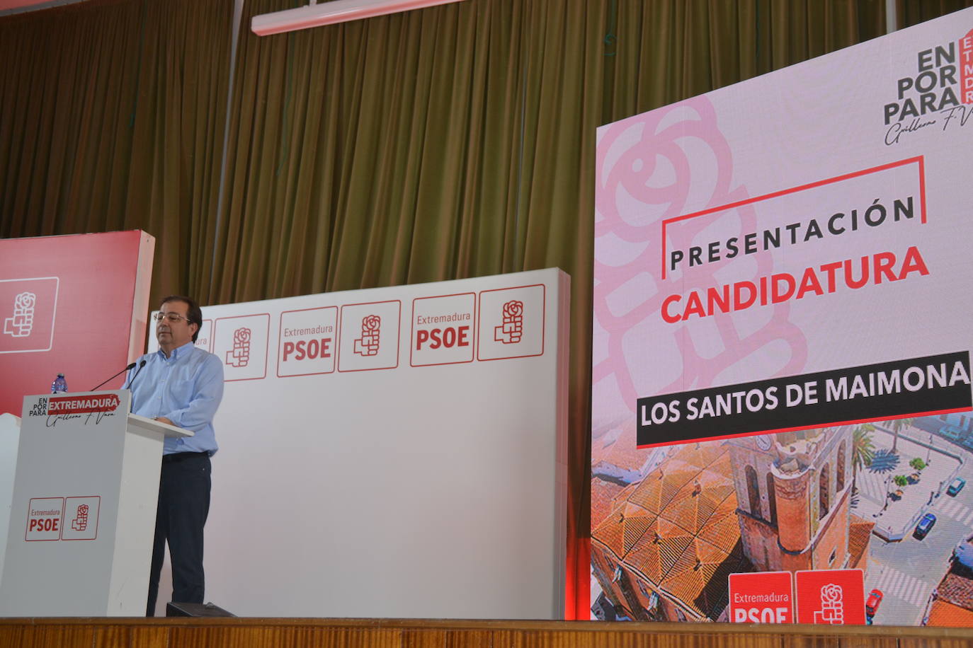 Vara en el escenario