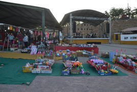 Escenario y zona de venta