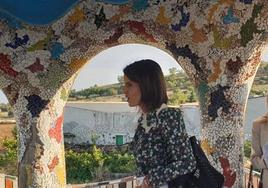 Visita de la Consejera de Turismo al Capricho de Cotrina