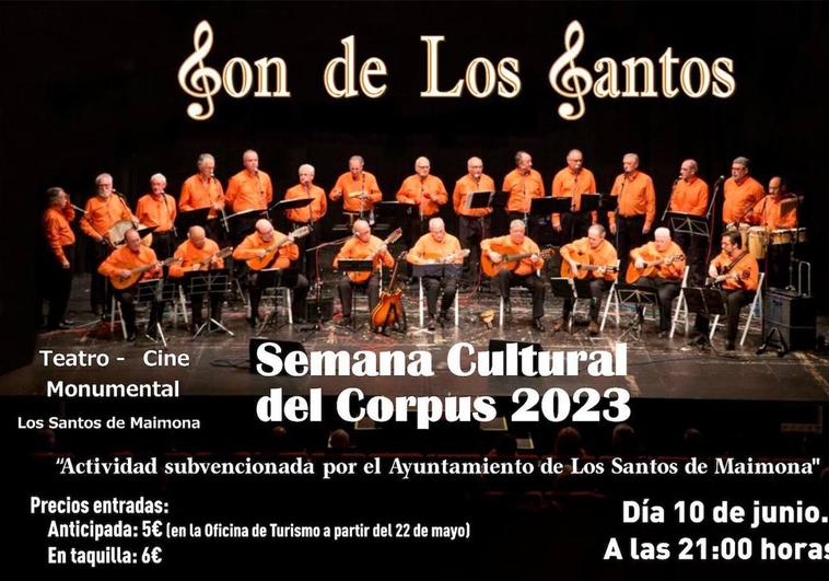 Horarios de la Oficina de Turismo para comprar entradas del concierto de 'Son de Los Santos'