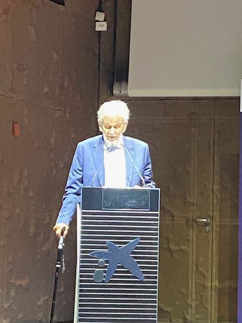Diego Hidalgo en el acto de Madrid celebrado el pasado 23 de mayo