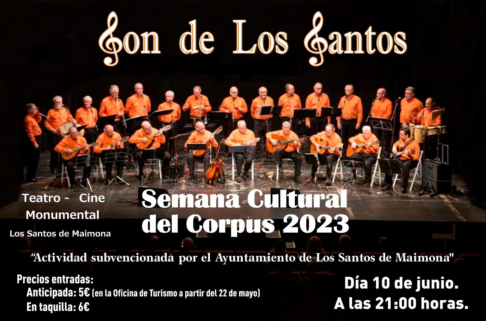 El grupo Son de Los Santos vuelve a los escenarios este sábado con un gran concierto en el Monumental