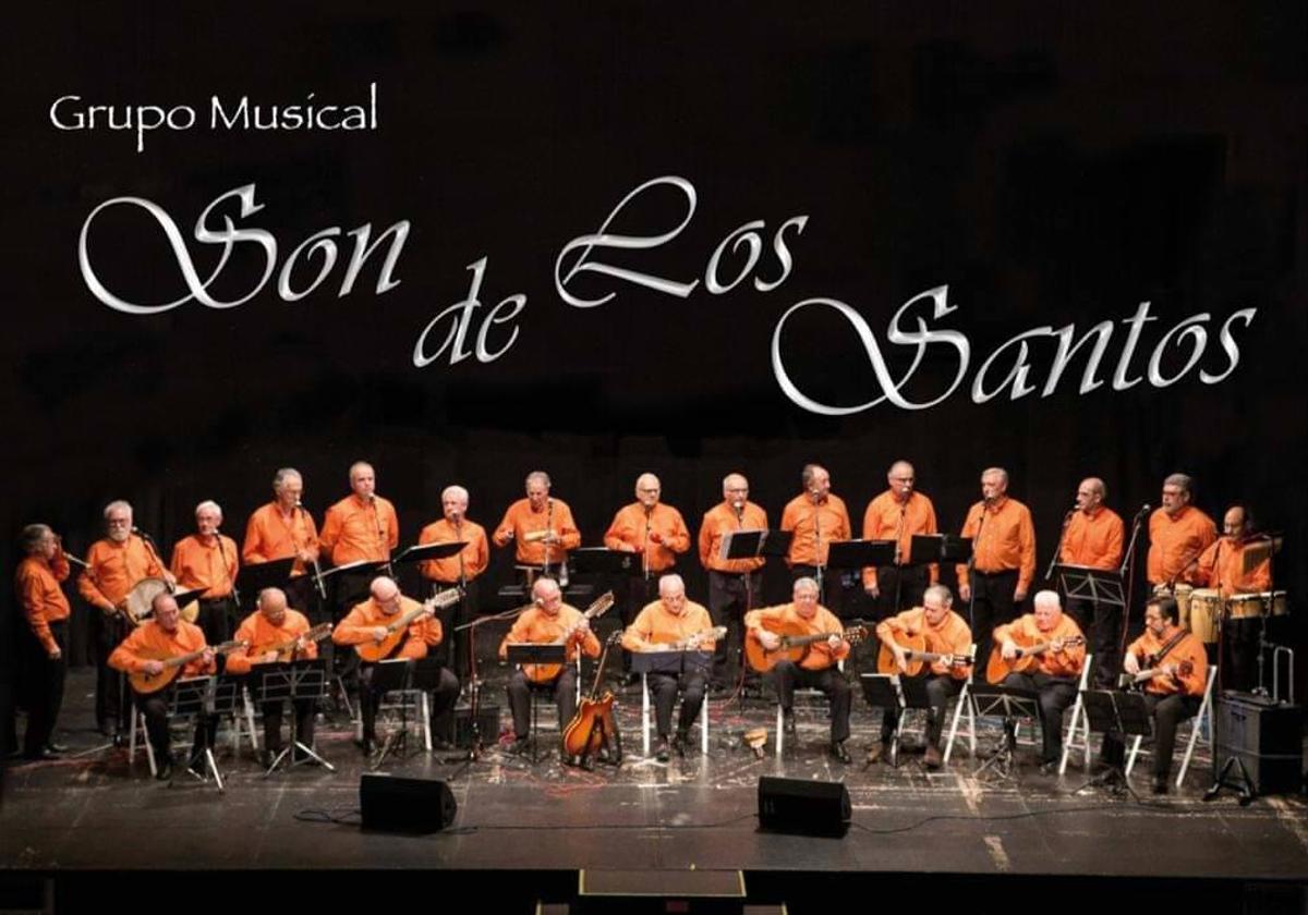 Cartel de Son de Los Santos de hace unos años