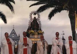 Momento antes de la coronación