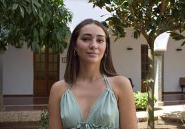 Natalia Cárdenas, candidata a Reina de la Vendimia por la Asociación Los Santos Empresarial