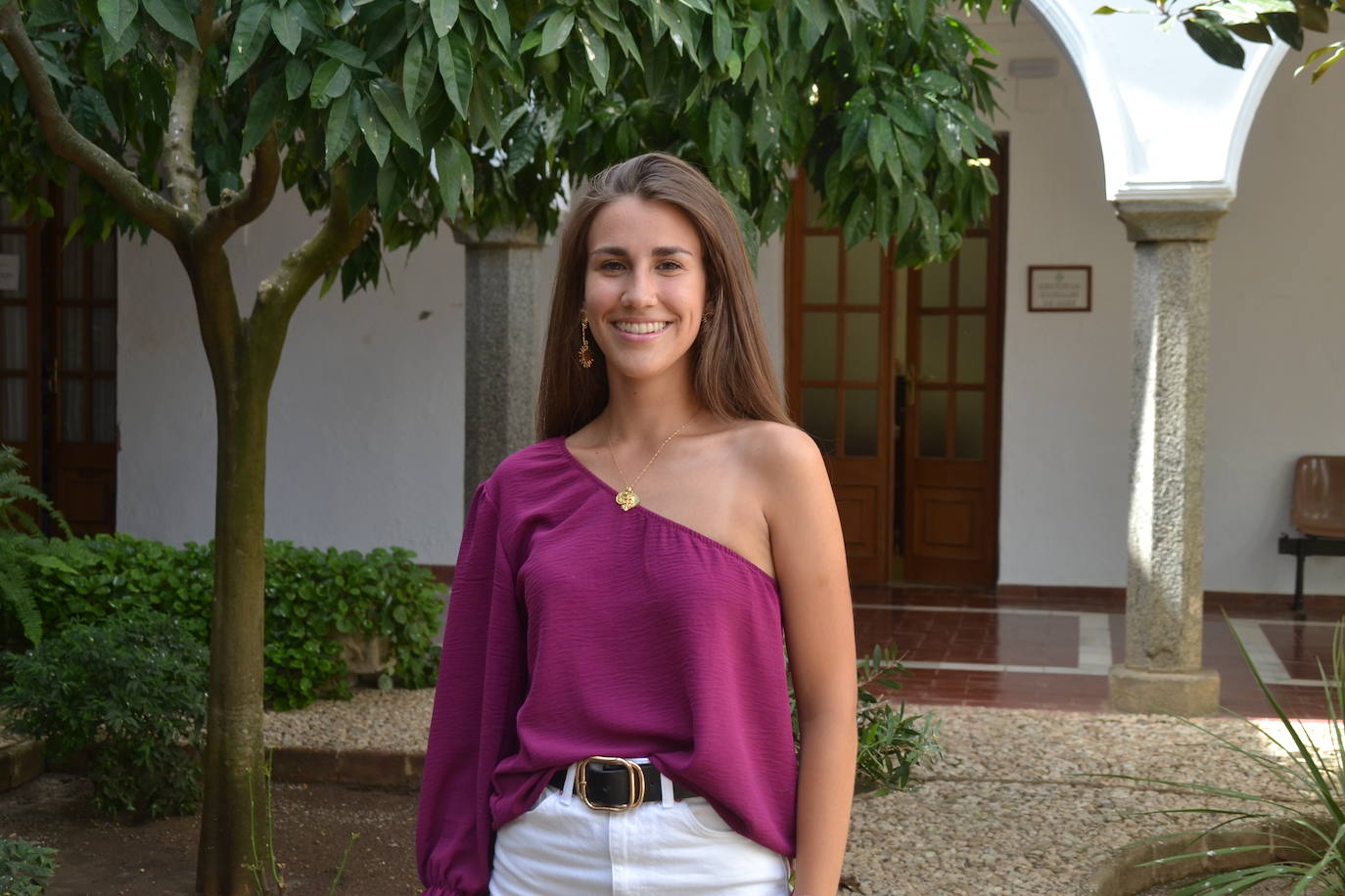 La candidata por la Peña Victorino Martín
