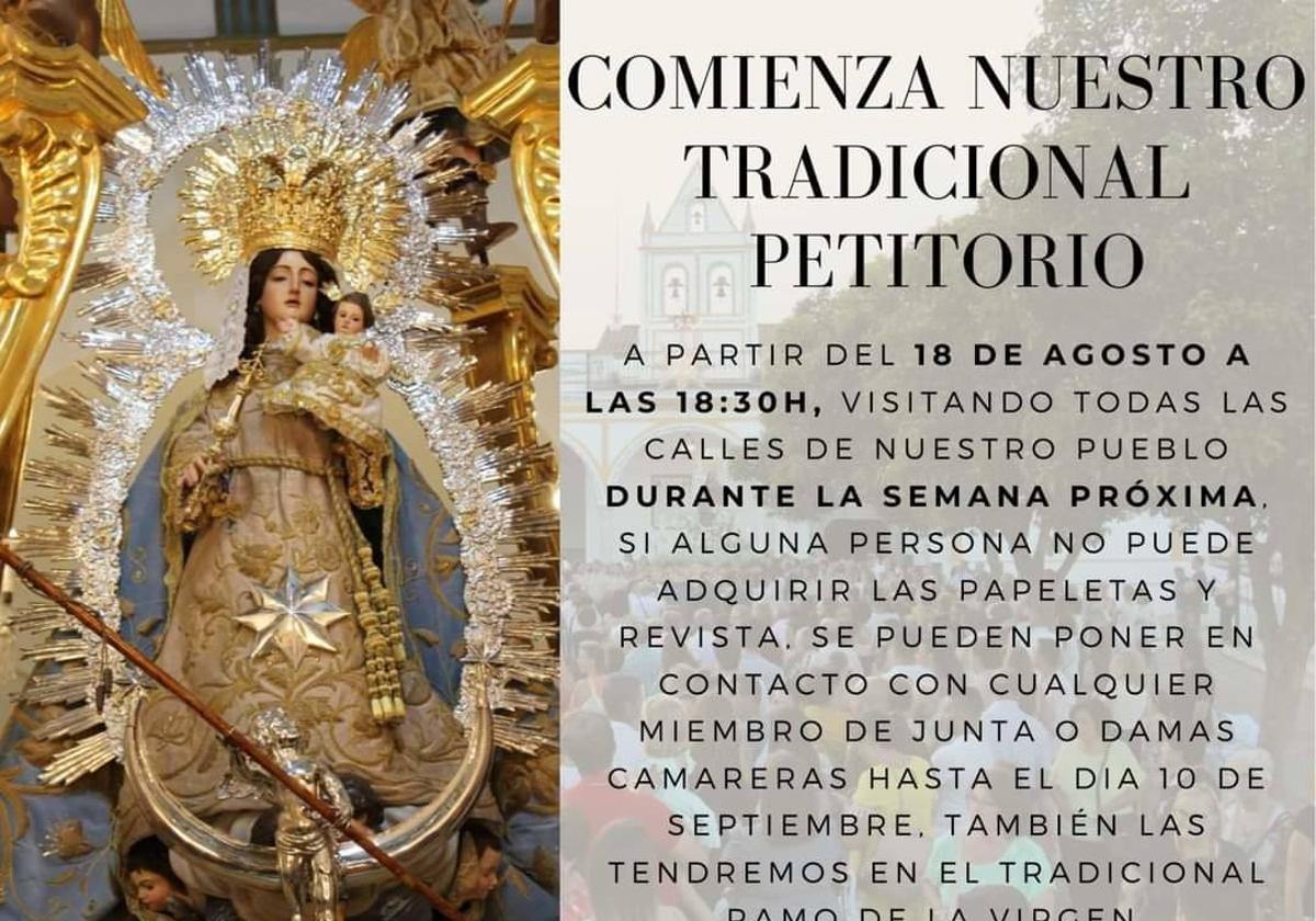 cartel anunciador