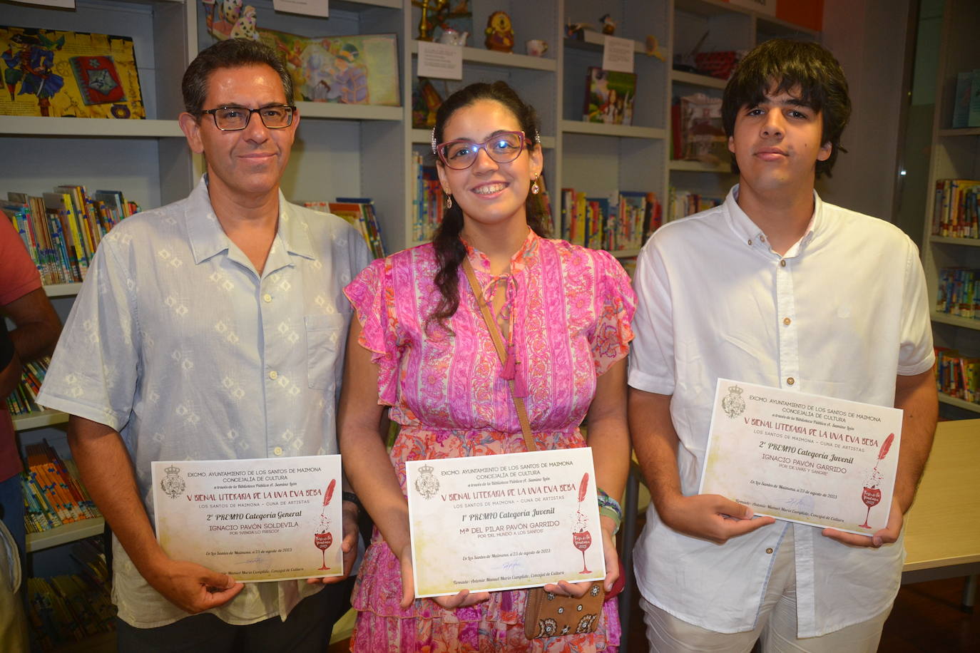 La familia Pavón garrido, grandes escritores
