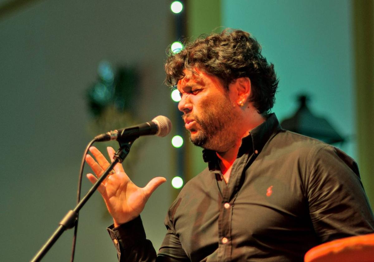 Dani en plena actuación