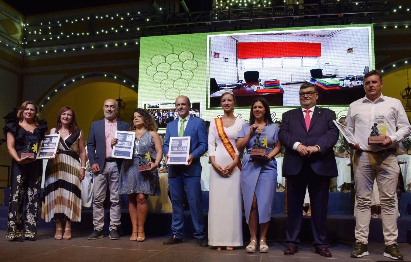 Entrega de los premios Los Samntos Excelente