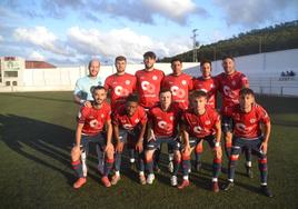 Once inicial frente al Fuente de Cantos