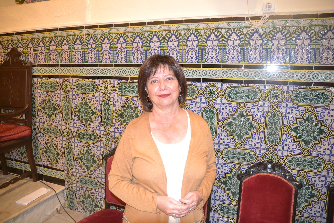 La mayordoma de la Virgen de la Estrella