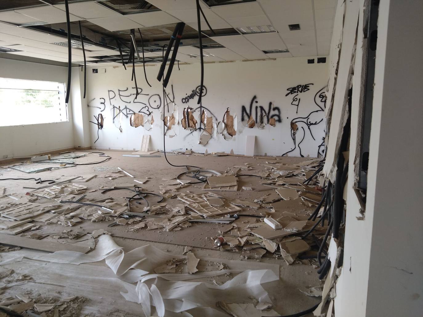 Interior de una de las salas