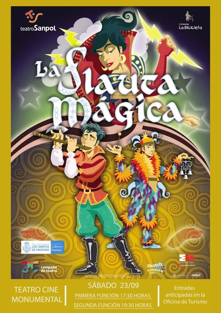 'La Flauta Mágica' inaugurá la segunda temporada en el Teatro Cine Monumental