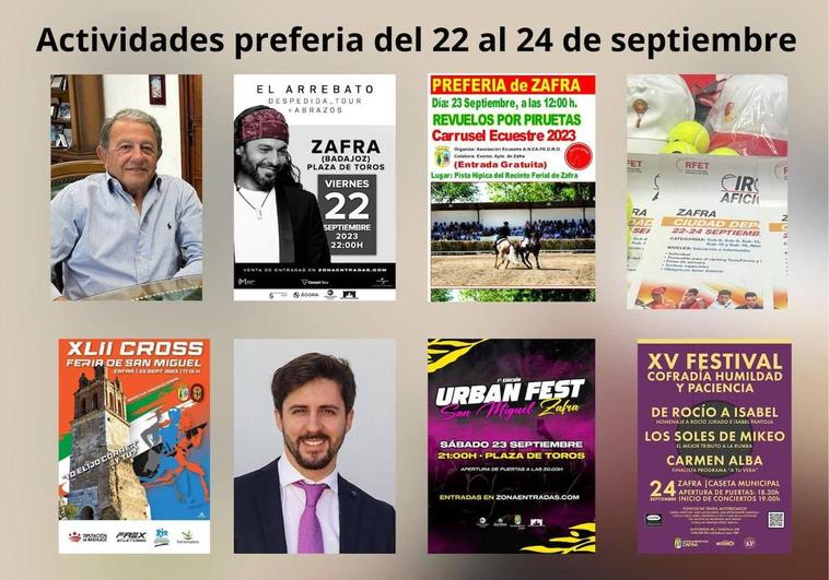 El pregón de la feria, el taurino, conciertos y deporte, protagonizan las actividades de este fin de semana