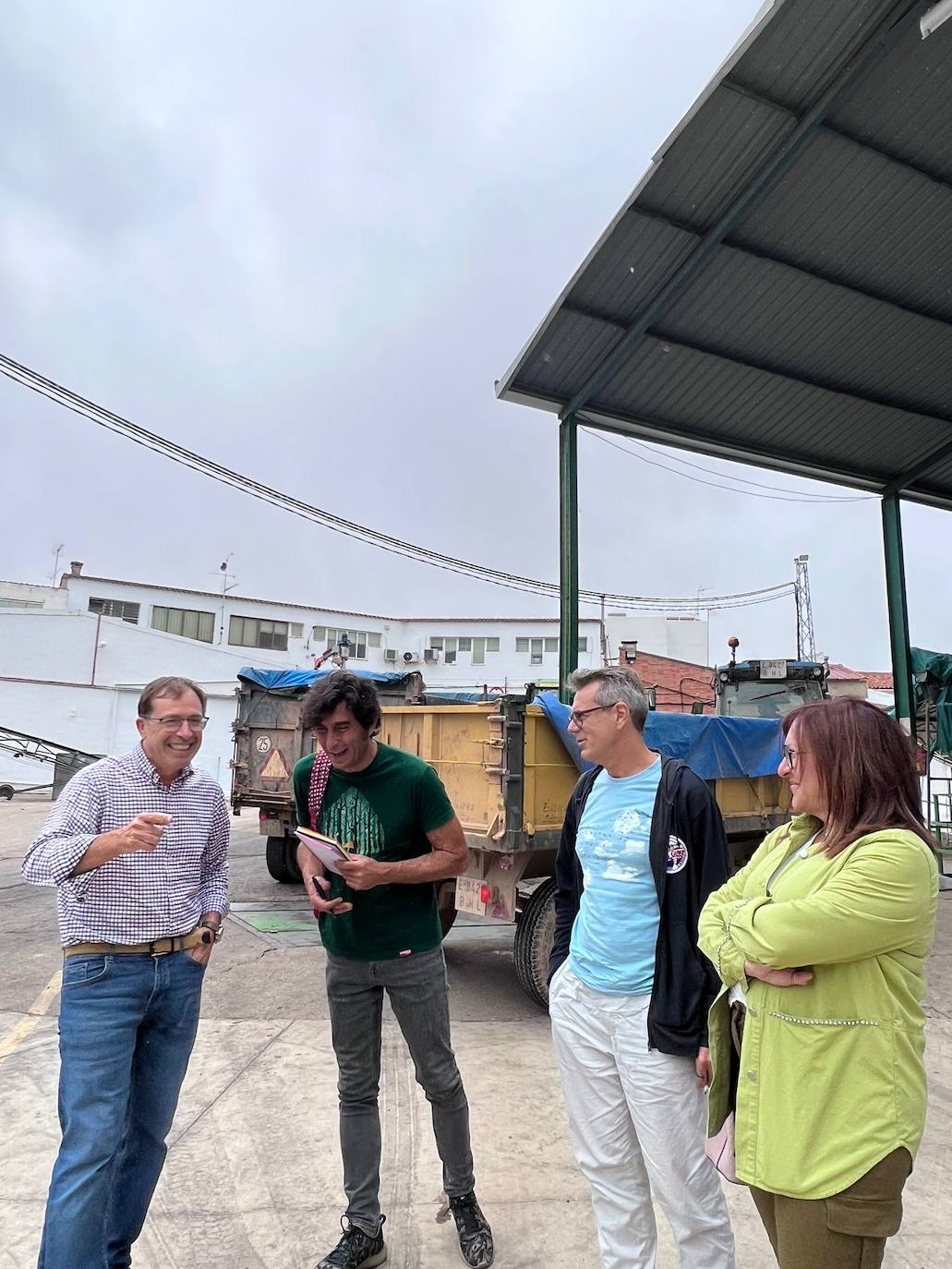 Visita a la cooperativa