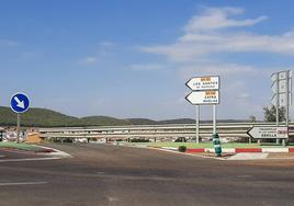 Inicio carretera de la Nava- Ex- 101