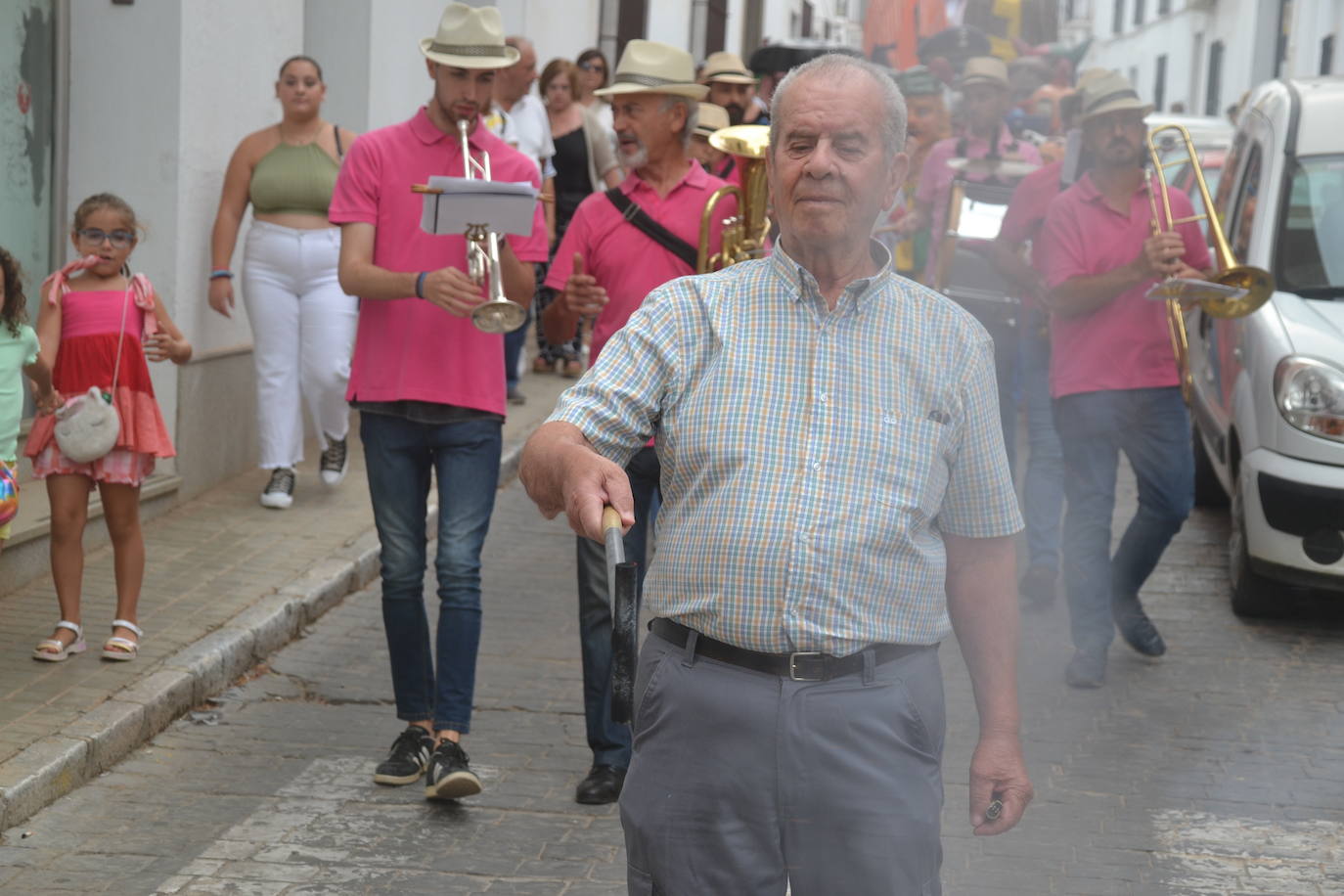 Los cohetes aparecen en las fiestas
