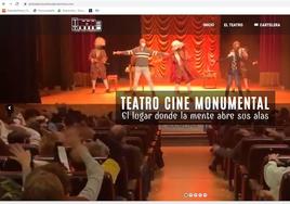 Nueva Web del teatro Cine Monumental