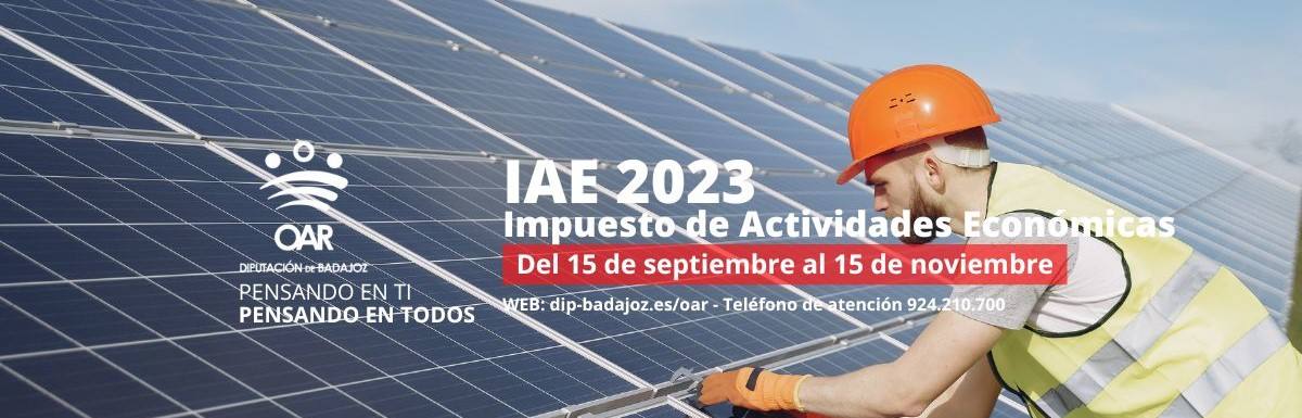 Comienza el periodo voluntario de las cuotas municipales del Impuesto de Actividades Económicas