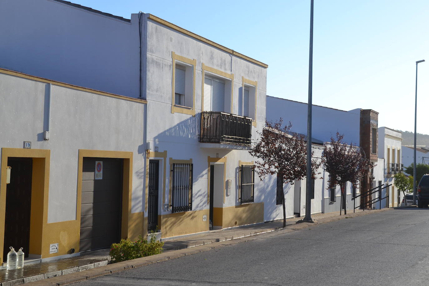 Calle María Gordillo, donde se produce el apoñalamiento