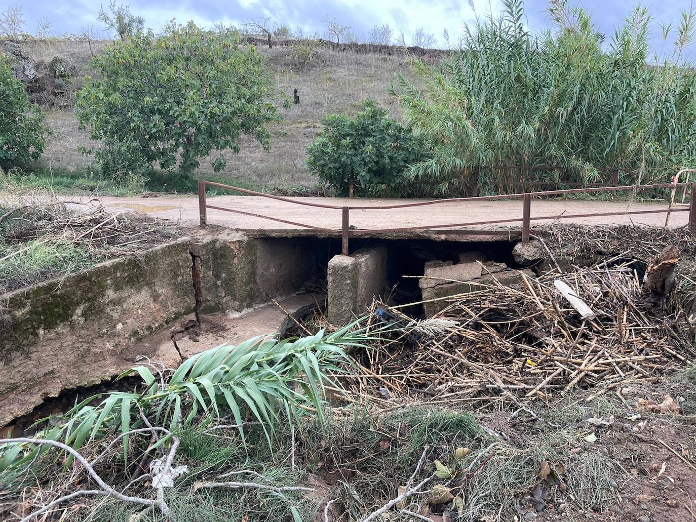 Efectos del temporal 'El Chapín'