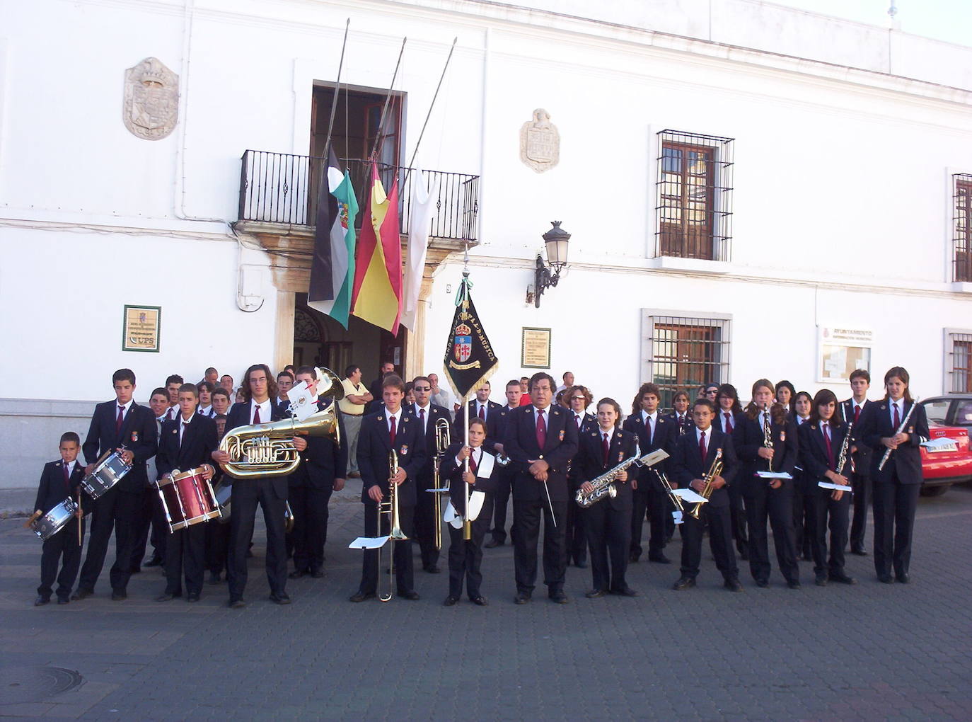 La banda de Los Santos que dirigió Arrabal hace ya algunos años