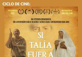 Cartel de 'Si Talía fuera ciega'