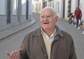Antonio 'Orejilla' está a punto de cumplir los 87 años