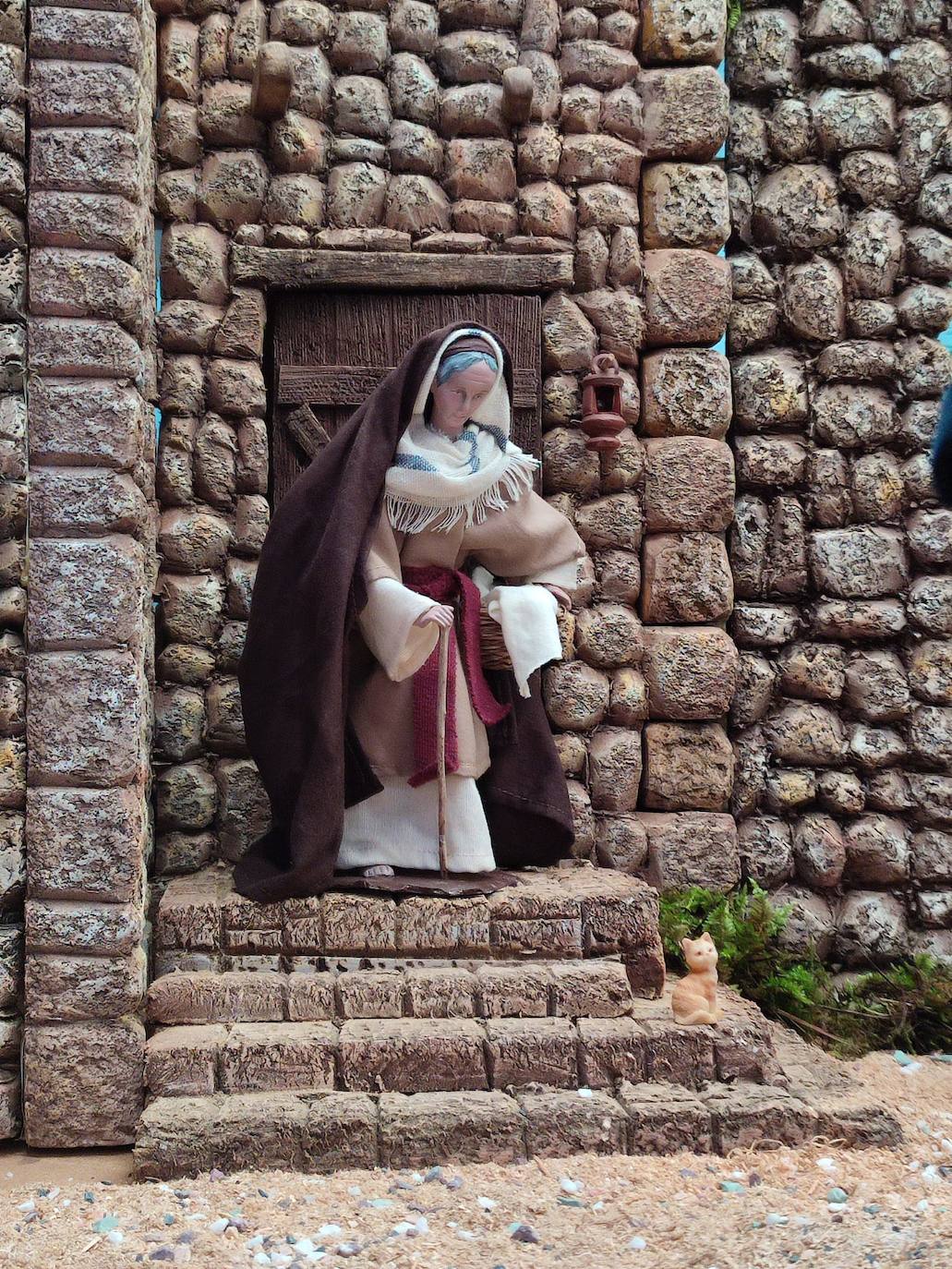 Figura del belén de Javier Fuentes Becerra