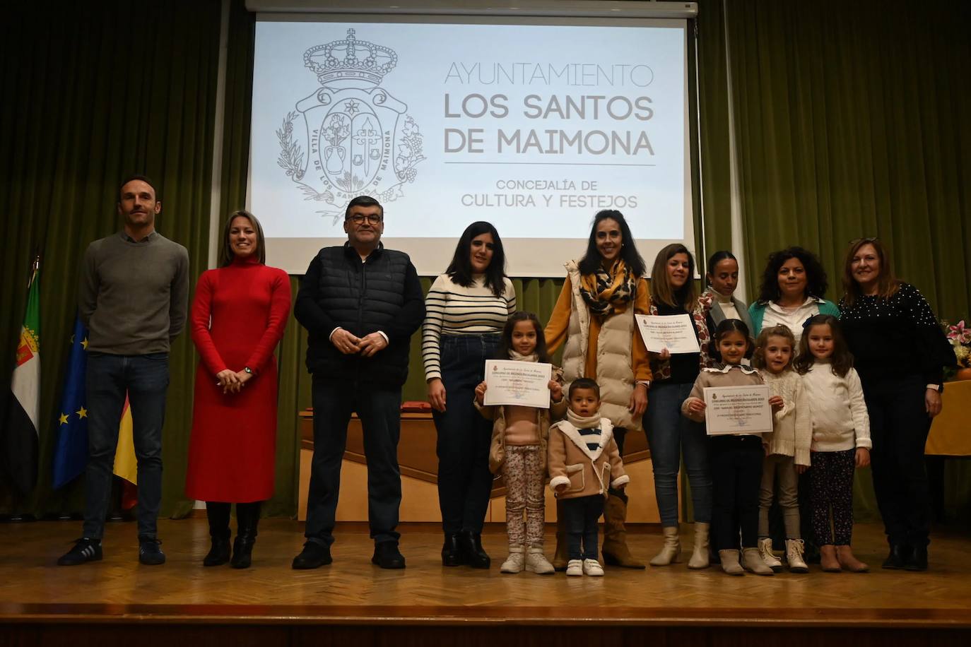 Entregados los premios de los concursos de Navidad del Ayuntamiento