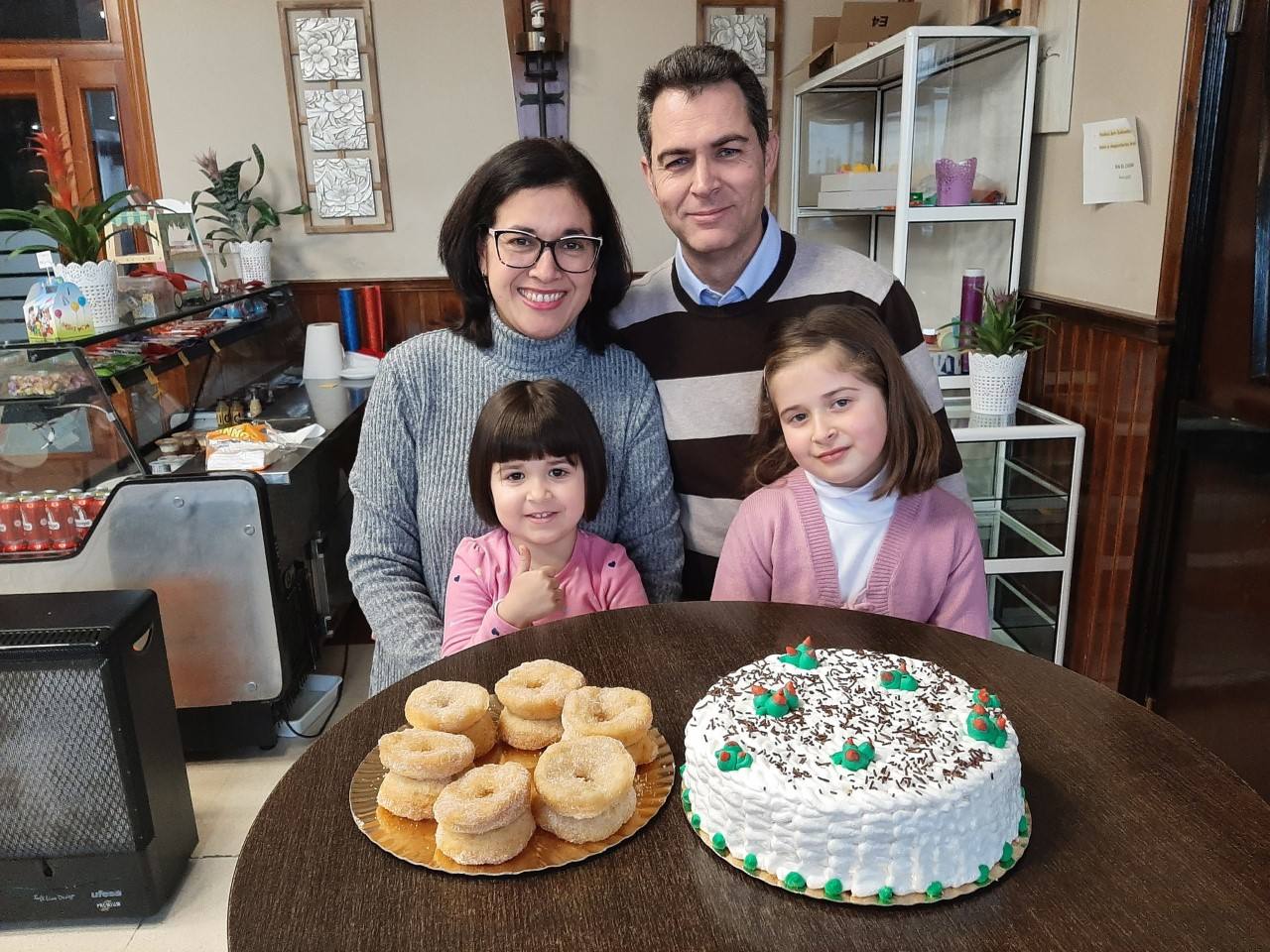 La familia al completo 