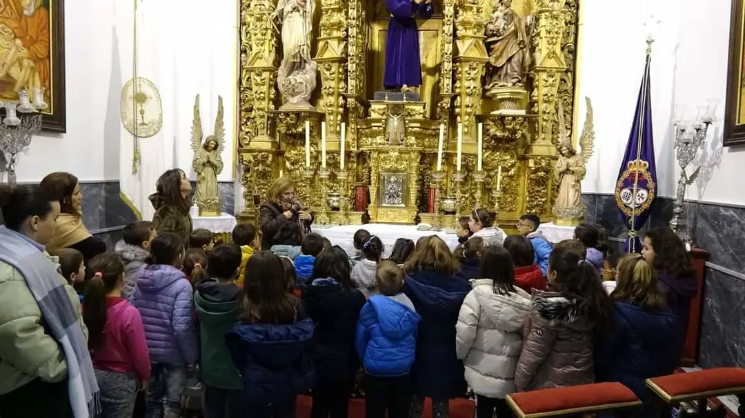 El Mauricio Tinoco continúa visitando lugares icónicos de Los Santos por la Semana de Extremadura