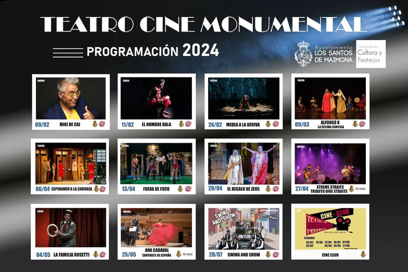 El Monumentral ha presentado la programación del 2024