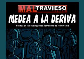 La obra 'Medea a la deriva', basada en la novela gráfica de Fermín Solís, llega este sábado al Monumental