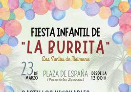 El sábado se celebrará en el 'paseo de las barandas' la Fiesta de la Burrita