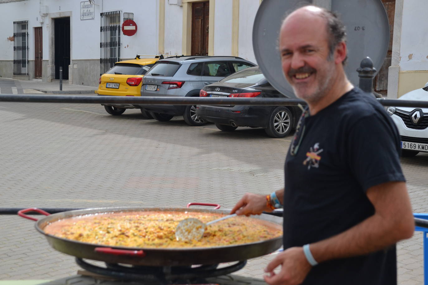 haciendo el arroz de la Burrita
