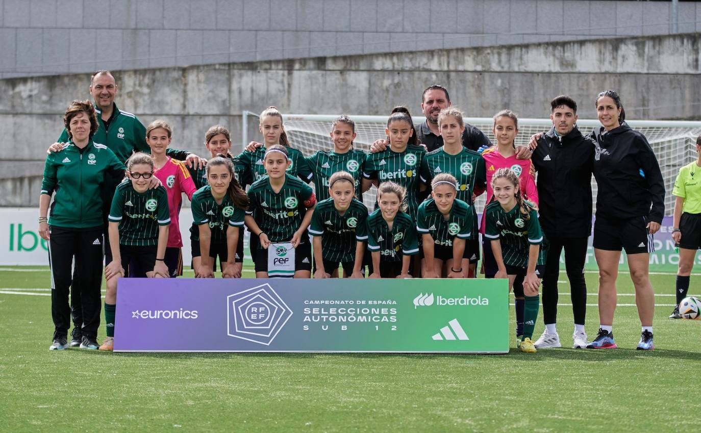 Con la selección extremeña